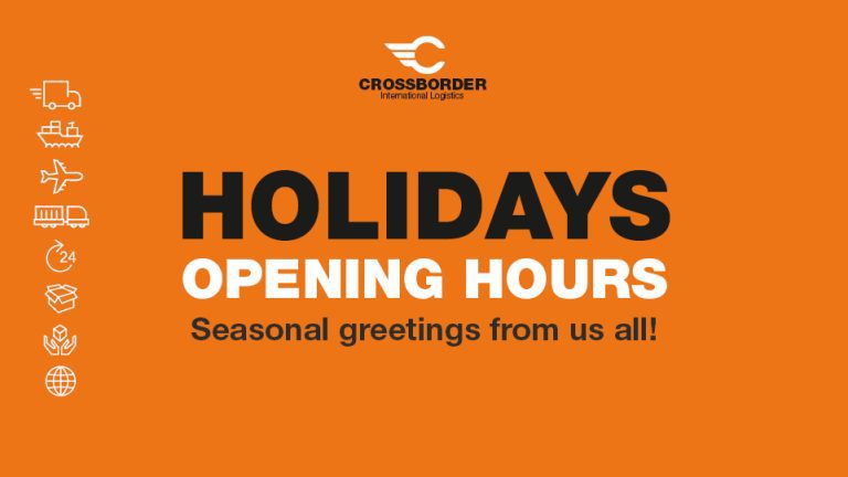 Christmas & New Year opening hours - Crossborder Logistics